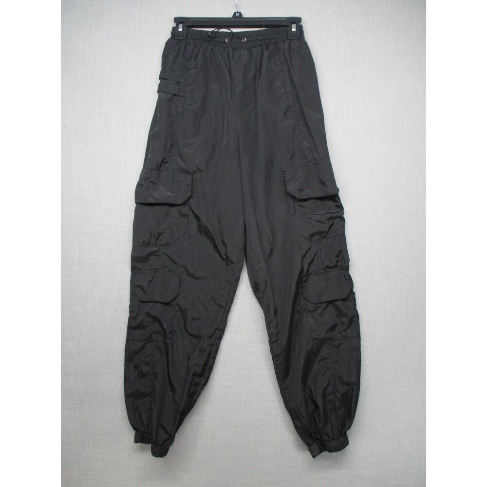 Birch And Stone Black Utility Trendy‎ Streetwear Cargo Pants Size Petite Small
